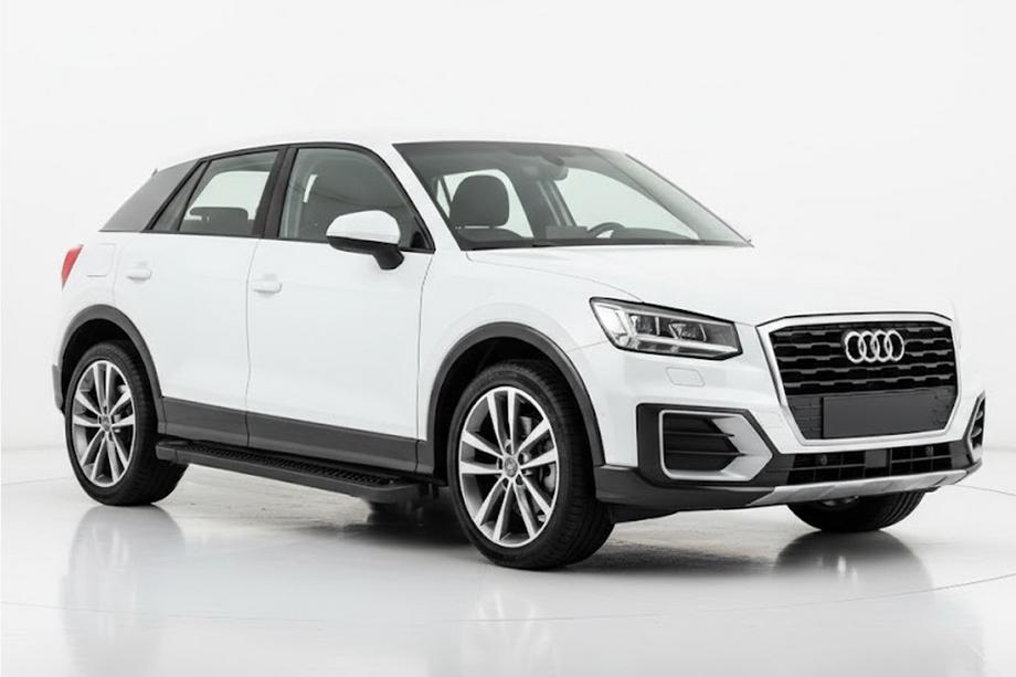 Audi Q2 2016- Trittbretter Allmond Black (2 Stk., Aluminium) Image