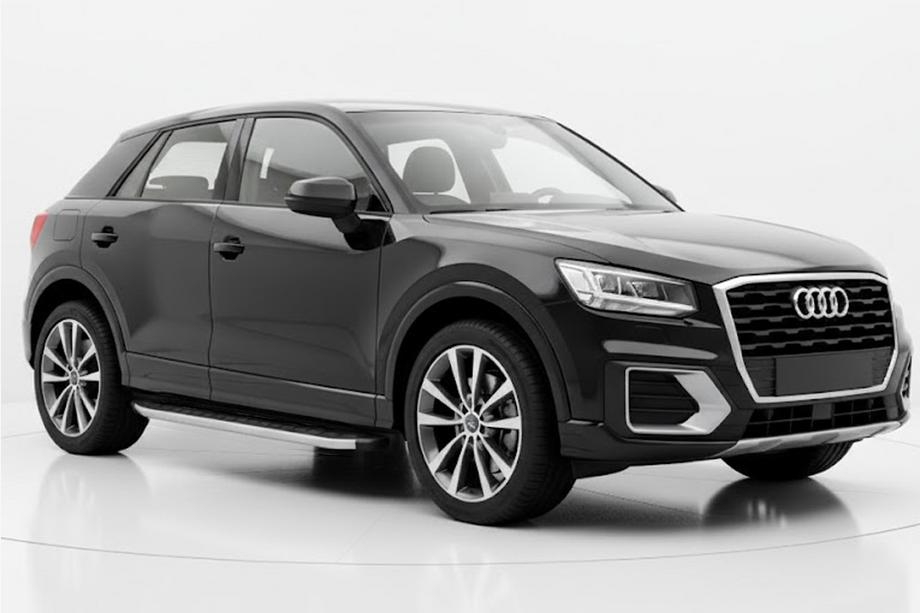 Audi Q2 2016- Seitenschweller Fullmond (2 Stk., Aluminium) Image