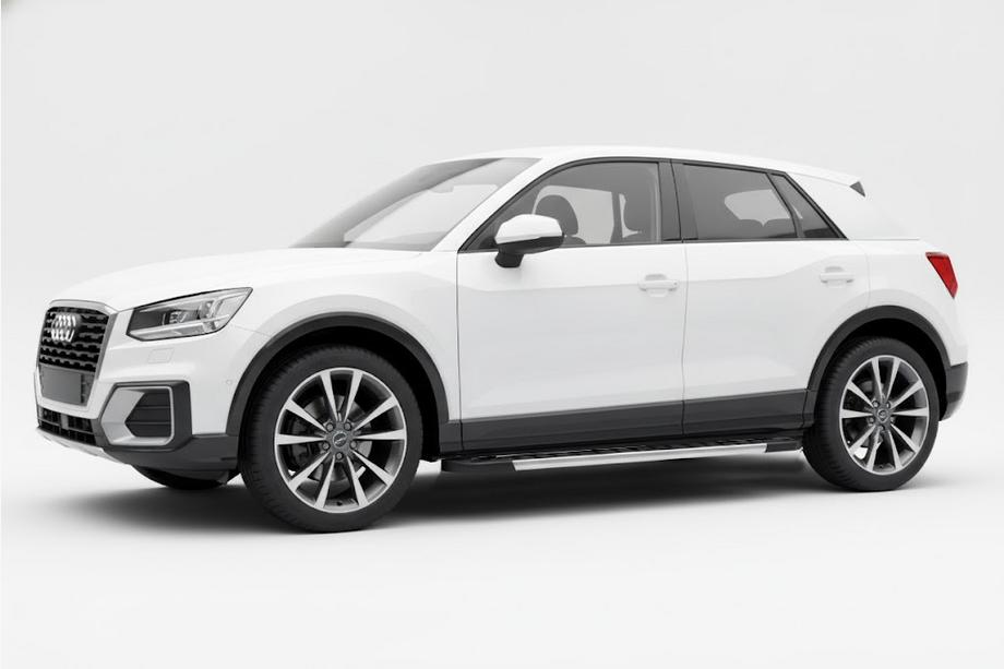 Audi Q2 2016- Seitenschweller RedLine (2 Stk., Aluminium) Image