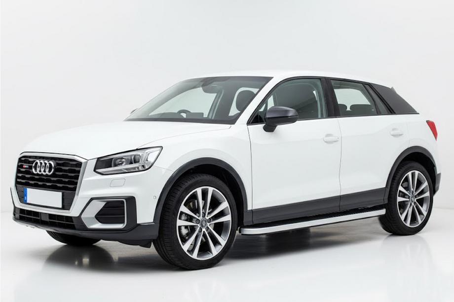 Audi Q2 2016- Seitenschweller Tayga Grey (2 Stk., Aluminium) Image