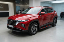 Hyundai Tucson NX4 2021- Seitenschweller Maya Red (2 Stk., Aluminium) Foto 1