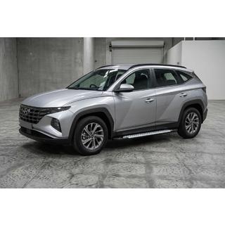 Trittbretter Allmond Grey (2 Stk., Aluminium) Hyundai Tucson NX4 2021- Foto 1