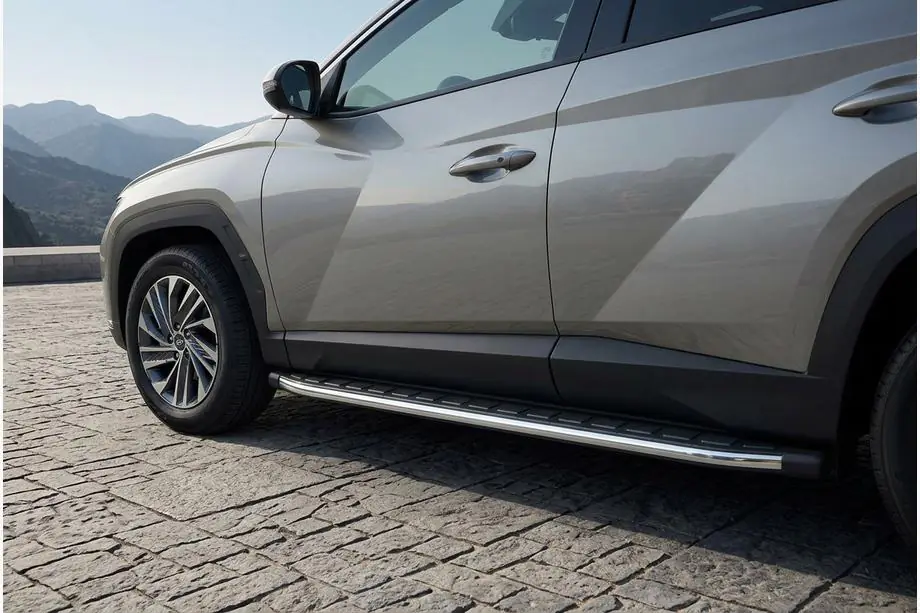 Hyundai Tucson NX4 2021- Seitenschweller Fullmond (2 Stk., Aluminium) Image