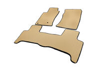 Toyota Land Cruiser Prado 120 2002-2009 EVA Fußmatten (2 Reihen, beige) Foto 4
