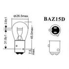 Signallampe Narva 17881 P21/4W 12V 21/4W BAZ15d Foto 3