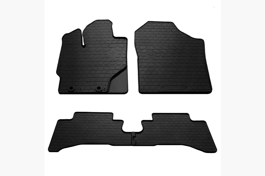 Toyota Yaris 2010-2020 Gummimatten Hybryd (4 Stk, Stingray Premium) Image