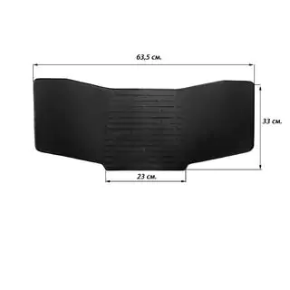 Universelle hintere Gummimatte-Verbindung (Stingray Premium) Foto 1