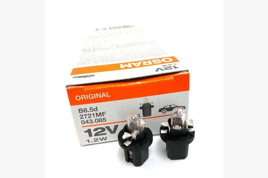 Signallampe Osram 2721MF 1,2W 12V B8,5d 5X10FS Image