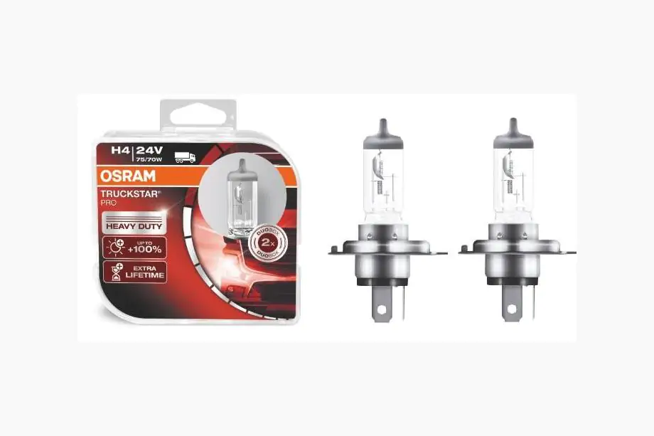 Osram H4 75/70W TruckStar 24V 64196TS Hauptscheinwerferlampe Image