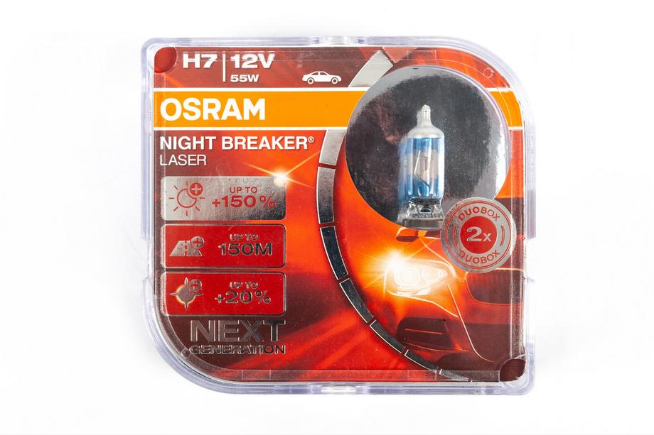 Osram H7 55W Night Breaker Laser 150% 64210NL Scheinwerferlampe Image