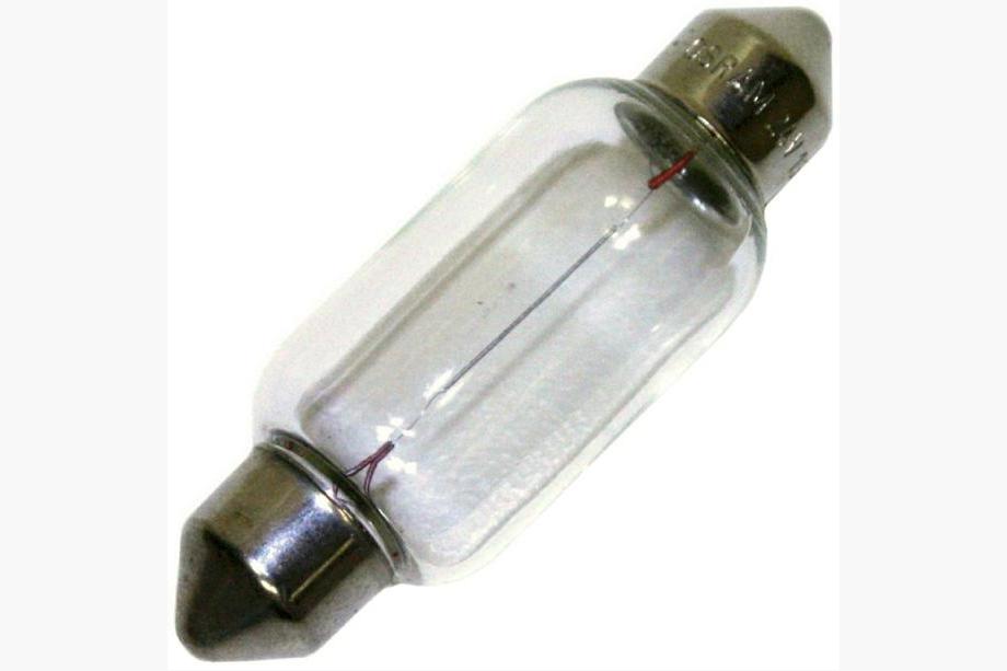 Signallampe Osram 6453 C15W 41mm 24V SV8.5-8 Foto 1