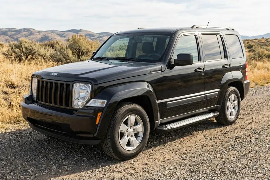 Jeep Cherokee/Liberty 2007-2013 Trittbretter Allmond Grey (2 Stk., Aluminium) Image