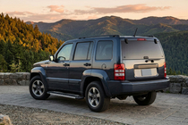 Jeep Cherokee/Liberty 2007-2013 Seitenschweller RedLine (2 Stk., Aluminium) Foto 1