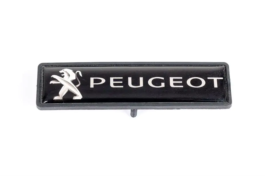 Peugeot Emblem für Fußmatten (1 Stk) Foto 1