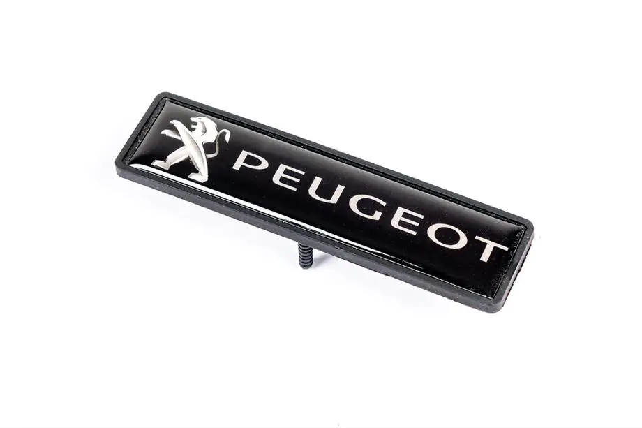 Peugeot Emblem für Fußmatten (1 Stk) Foto 2