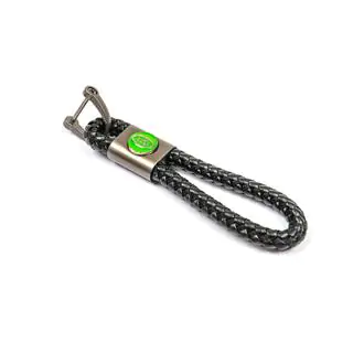 Leder Schlüsselanhänger V1 mit LandRover Logo Foto 1