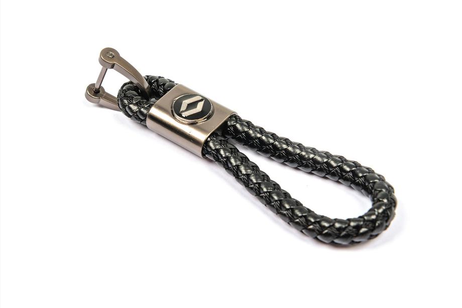 Renault Leder Schlüsselanhänger V1 mit Renault Logo Image