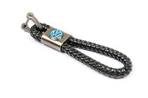 Volkswagen Leder Schlüsselanhänger V1 mit Volkswagen Logo Foto 1
