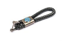 Volkswagen Leder Schlüsselanhänger V1 mit Volkswagen Logo Foto 2