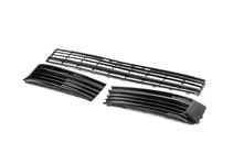 Volkswagen T6 2015-2024 Vordere untere Kühlergrills (3-teilig, Glanz) Foto 2