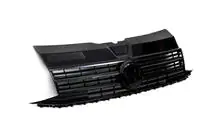 Volkswagen T6 2015-2024 Frontgrill Schwarz Glanz (für Emblem) Foto 1