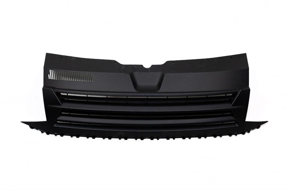 Volkswagen T6 2015-2024 Frontgrill Schwarz Matt (ohne Emblem) Image