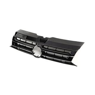 Frontgrill Schwarz Glanz (für Emblem) Volkswagen T5 2010-2015 Foto 2