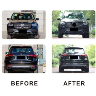 AMG GLE63 Bodykit Set (mit kompletter Heckstossstange) Mercedes GLE W167 2018- Foto 3