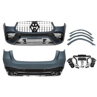 AMG GLE63 Bodykit Set (mit kompletter Heckstossstange) Mercedes GLE W167 2018- Foto 2