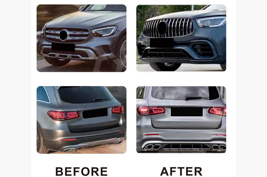 Mercedes GLC X253 2015-2022 Bodykit Komplettset 2020-2022 (AMG GLC63) Foto 8