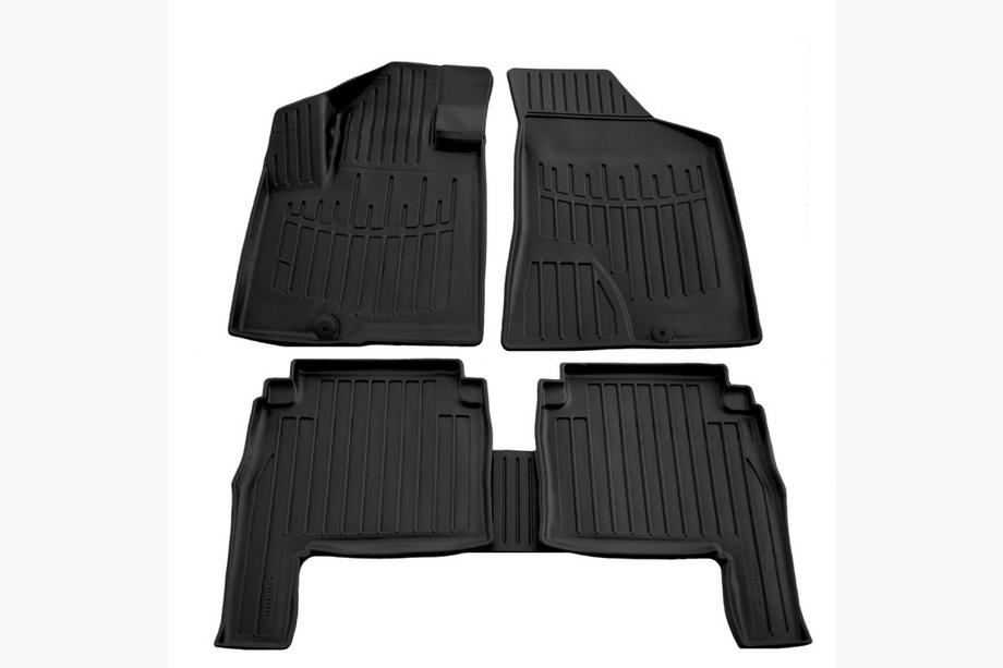 Hyundai Santa Fe 2 2006-2012 Gummimatten Stingray 3D 2006-2010 (5 Stk, Polyurethan) Image