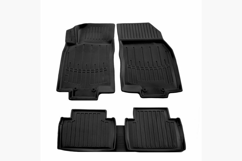 Nissan X-trail T32/Rogue 2014-2021 Stingray 3D Gummimatten (5 Stk, Polyurethan) Image