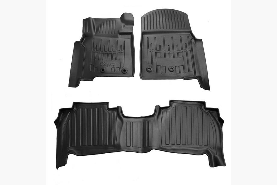 Toyota Land Cruiser 200 2007-2021 Gummimatten Stingray 3D 2011+ (4 Stk, Polyurethan) Image