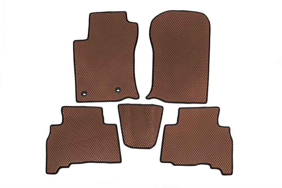 Toyota Land Cruiser Prado 150 2009-2023 EVA Fußmatten (ziegelrot) Image