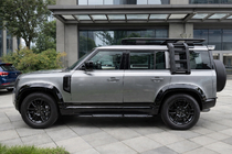 Land Rover Defender 2019- Kotflügelverbreiterungen (Bushwacker), 6 Stk., Schwarz Hochglanz Foto 1