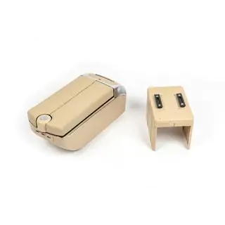 Universelle Armlehne mit USB (beige) Foto 3