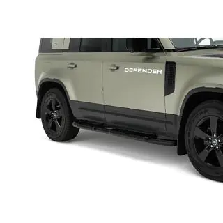 OEM Black Seitliche Trittbretter (für 110/130, 2 Stk.)