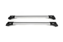Dachträger für Standardreling abschließbar Skybar V1 (2 Stk) bis 110cm, grau Foto 3