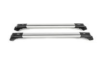 Dachträger für Standardreling abschließbar Skybar V1 (2 Stk) bis 110cm, grau Foto 4