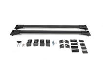 Dachträger für Standardreling abschließbar Skybar V1 (2 Stk) bis 110cm, grau Foto 14