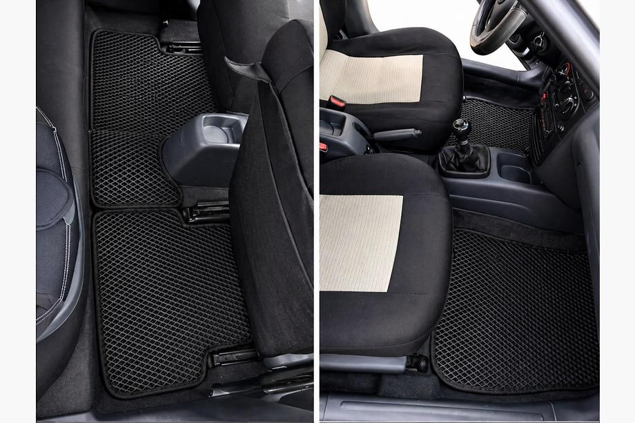 Daewoo Lanos 1998-2017 EVA Fußmatten (schwarz) Image