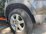 Renault Duster 2008–2017 Kotflügelverbreiterungen (4 Stk., schwarzes ABS) Foto 5