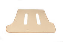 Toyota Land Cruiser Prado 120 2002-2009 Kofferraummatte Beige (EVA, 5 oder 7 Sitze) Foto 1