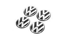 Volkswagen Aufkleber für Felgendeckel 54mm vw-0nakl (4Stk) Foto 1