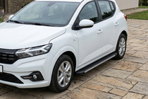 Dacia Sandero 2021- Seitenschweller Maya V1 (2 Stk., Aluminium) Foto 1