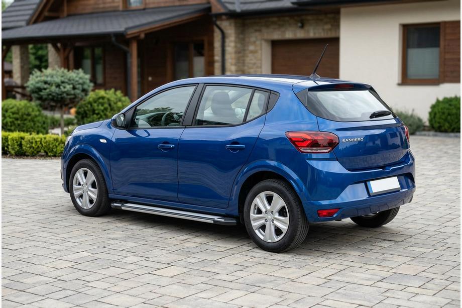 Dacia Sandero 2021- Trittbretter Rainbow (2 Stk., Aluminium) Image