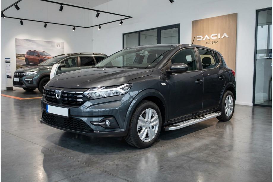 Dacia Sandero 2021- Seitenschweller Mevsim Grey (2 Stk., Aluminium) Image
