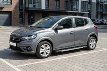 Dacia Sandero 2021- Seitenschweller RedLine (2 Stk., Aluminium) Foto 1