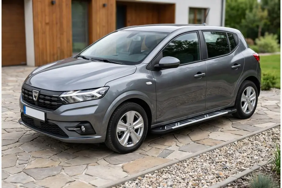 Dacia Sandero 2021- Seitenschweller Sunrise (2 Stk., Aluminium) Image