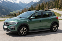 Dacia Sandero 2021- Seitenschweller Tayga Black (2 Stk., Aluminium) Foto 1